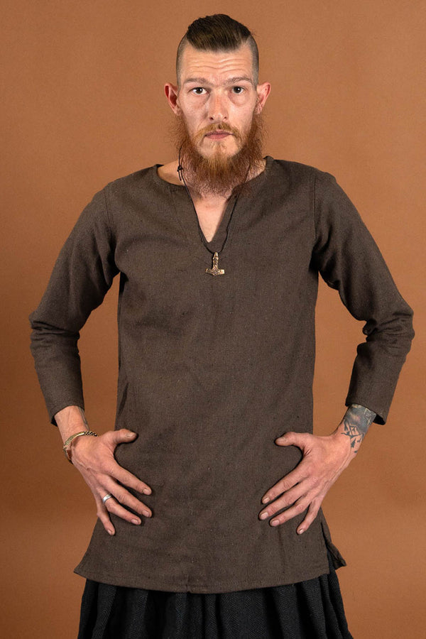 Wikinger Tunika Tronde, braun