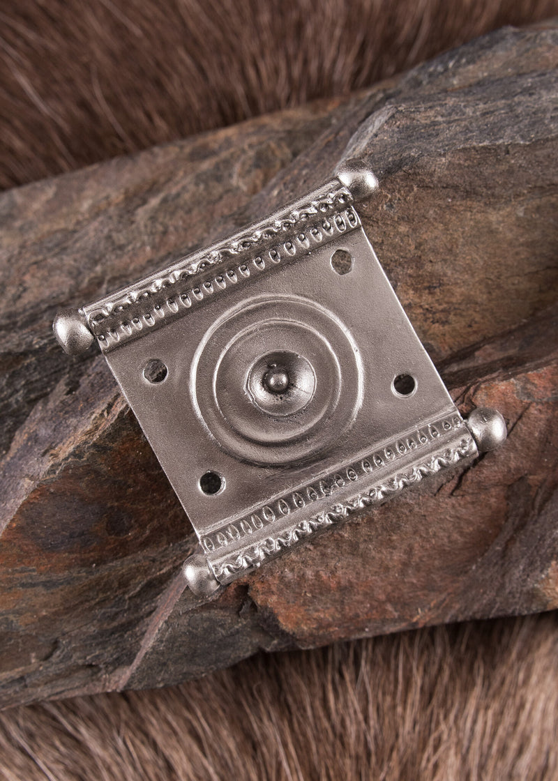 Rzymskie okucie pasa Tekija, cynowany mosiądz