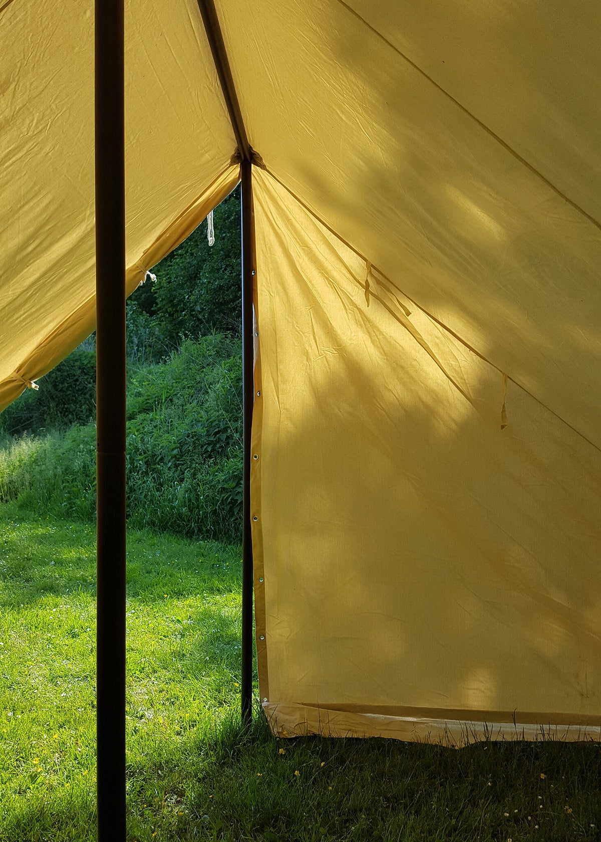 Płócienny namiot wojskowy, 3 × 3 m, 350 gsm