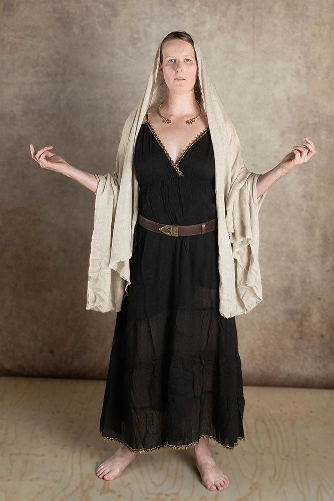 Goddess Dress Athena, black