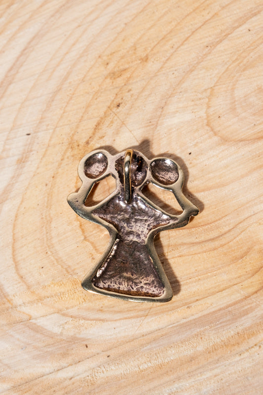 Valkyria amulett, brons