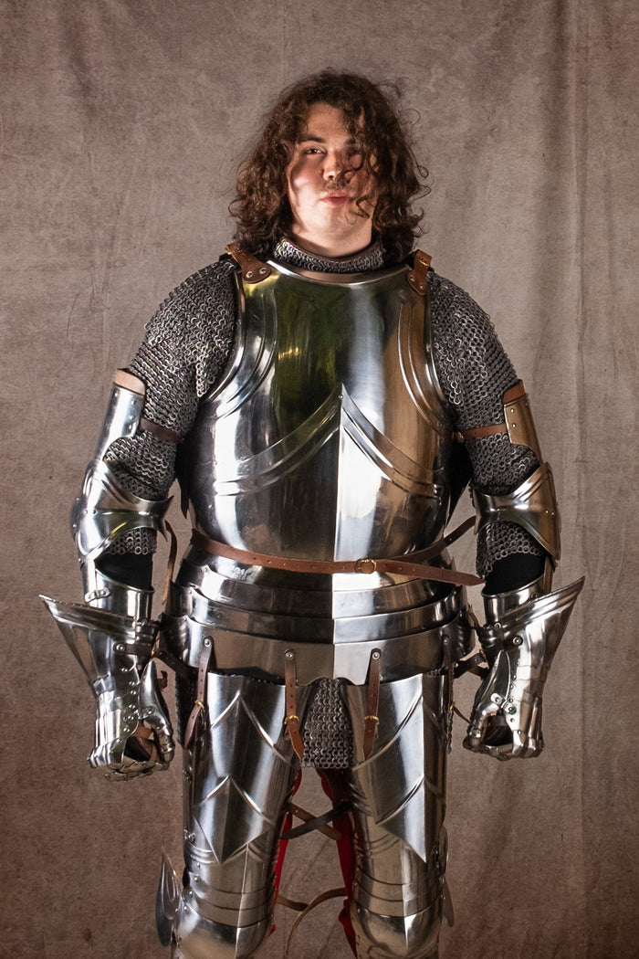 Vollständiger gotischer Kürass, 1,2 mm