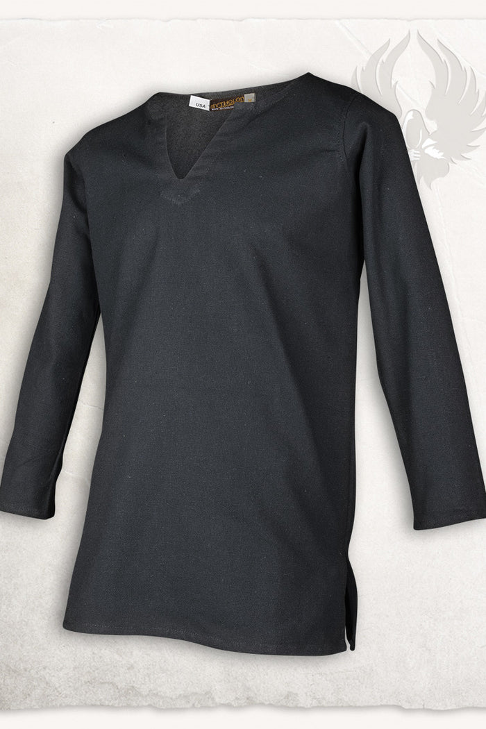 Viking tunic Tronde, black