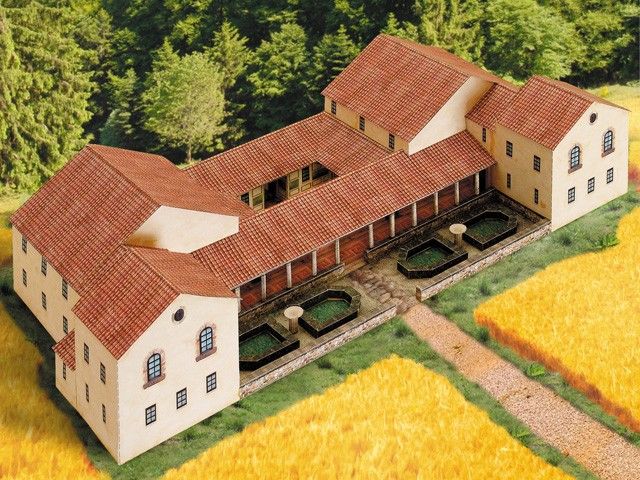 Model building kit villa rustica