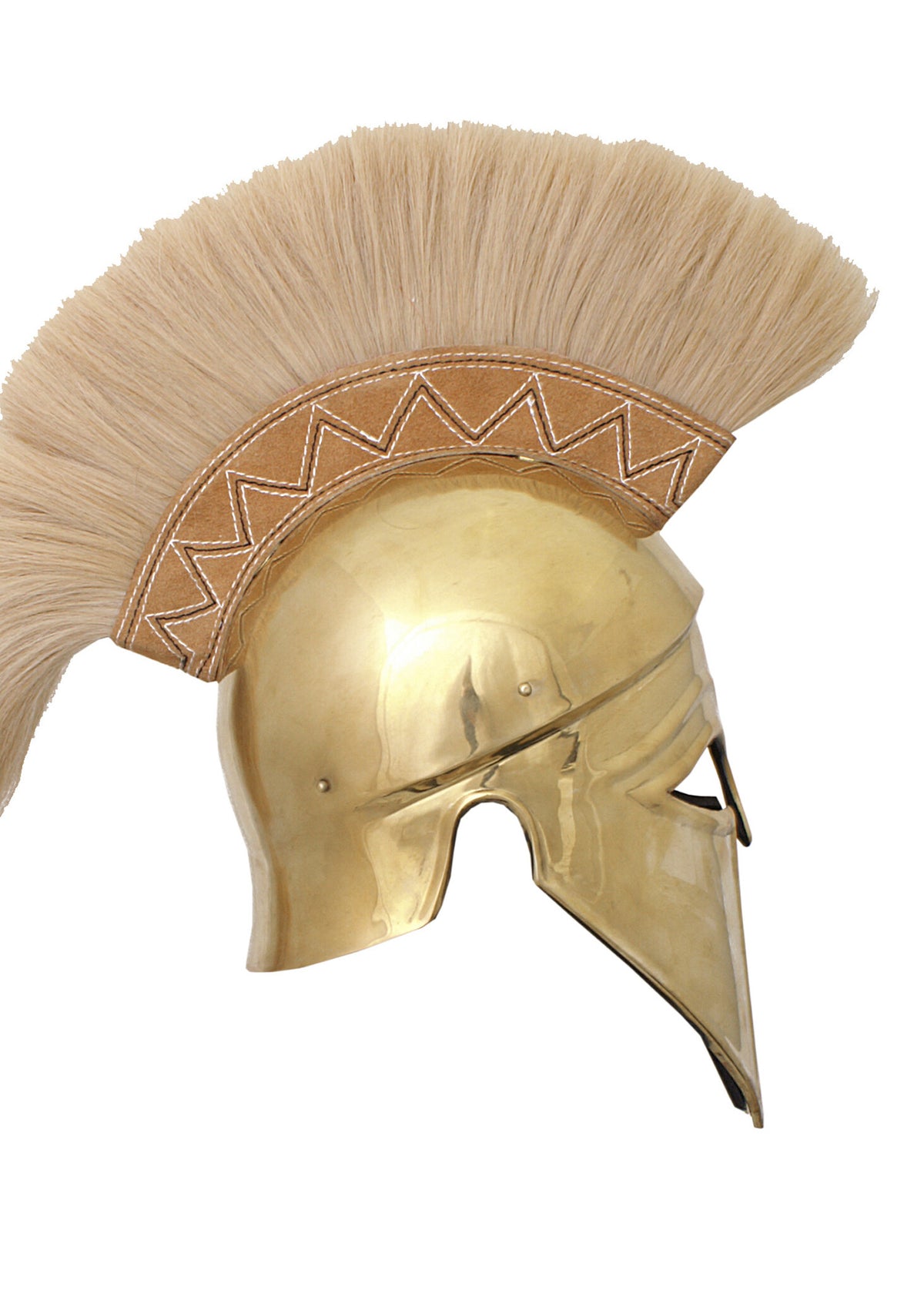 Casque corinthien avec crête de casque, 1,3 mm