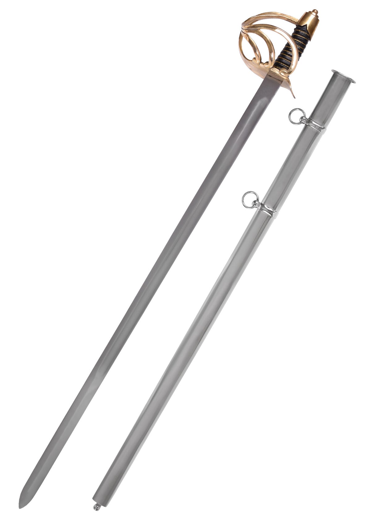 Amerikanischer Kavalleriesäbel Gettysburg, halb scharf