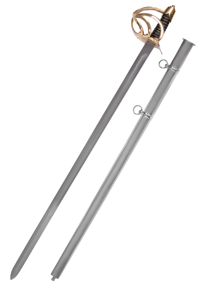 Amerikanischer Kavalleriesäbel Gettysburg, halb scharf