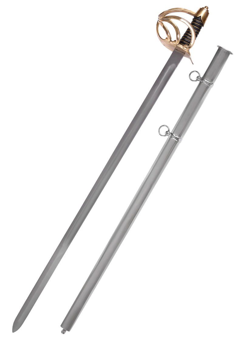 Amerikansk kavallerisabel Gettysburg, halvvass