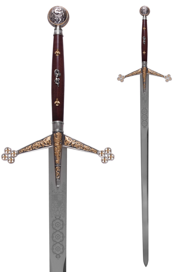 Claymore di Giacomo I, semi-affilata