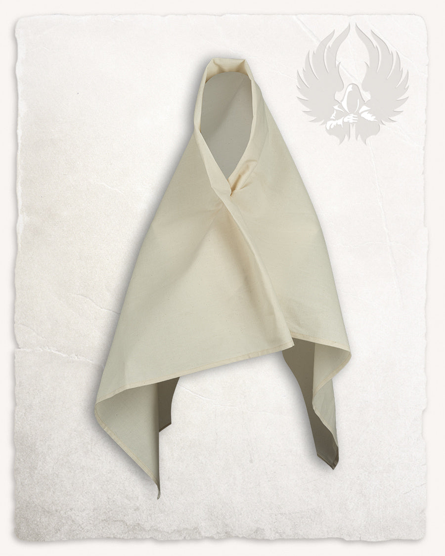 Historical headscarf, cream