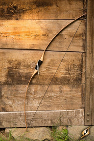 Longbow, licht hout, 24-26 lbs