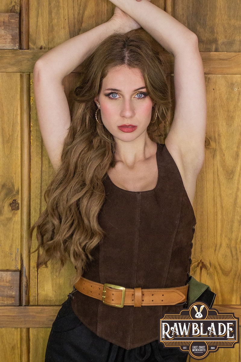 Gorset Granada – ciemnobrązowy