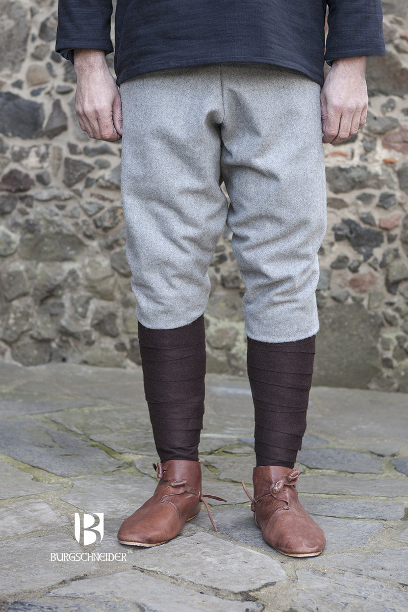 Thorsberg trousers Fenris, wool blend, grey