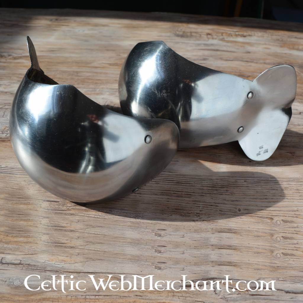 Tidiga couters, armbågsskydd, 1,6 mm