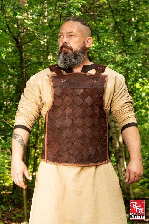 RFB Leather Viking armor, brown