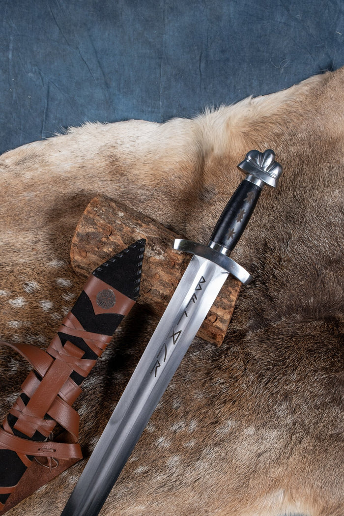 Viking sword Baldur, semi-sharp
