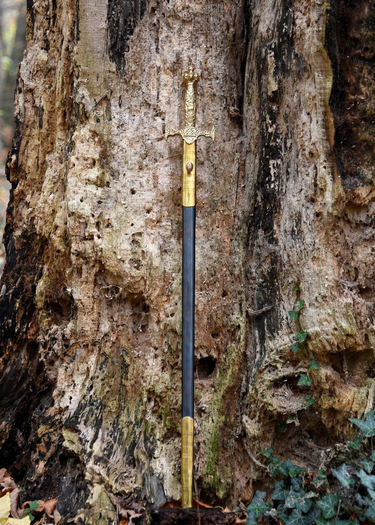 Ceremonisværd, guld, semi-skarp