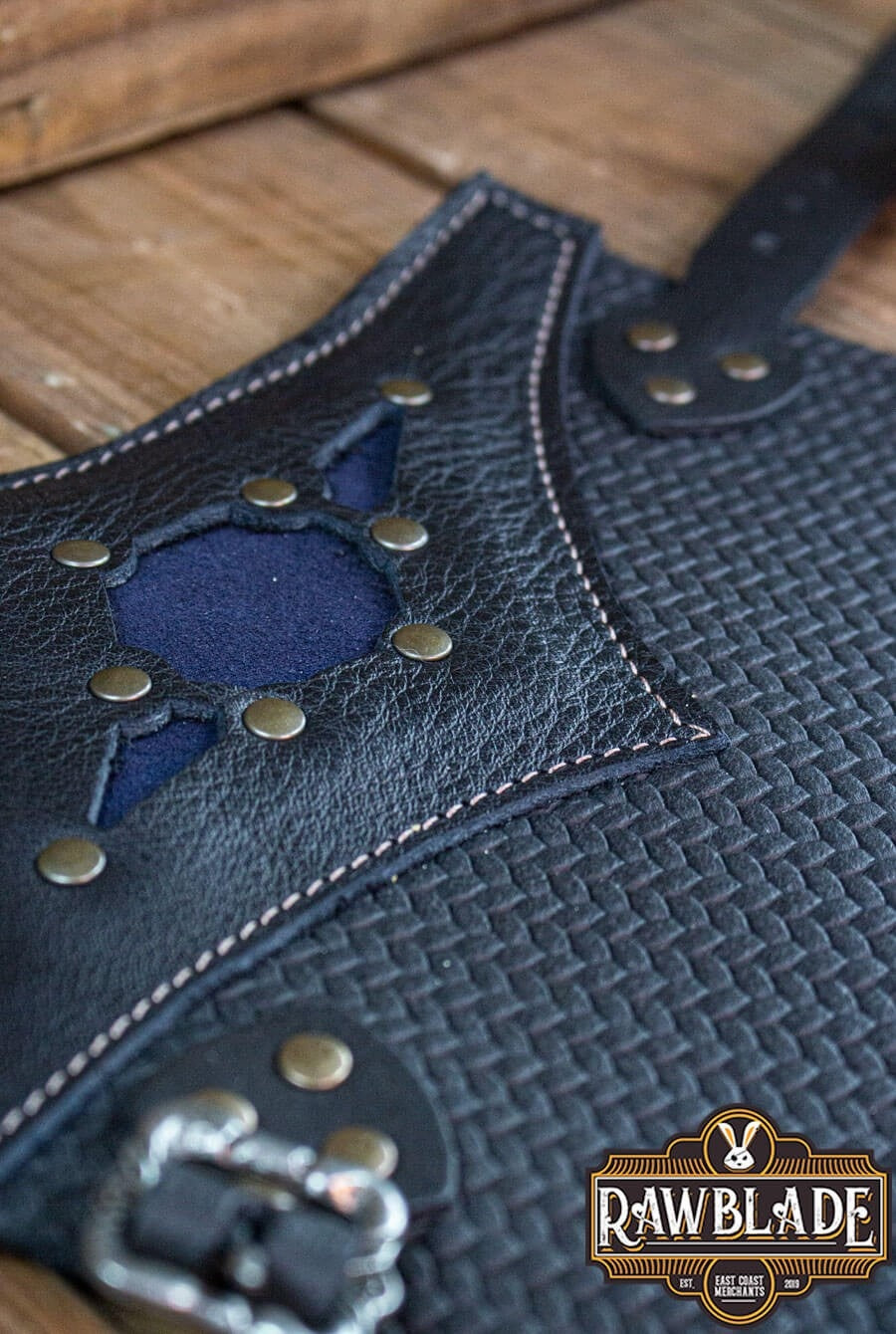 Beljant Bracers, schwarz und tiefblau