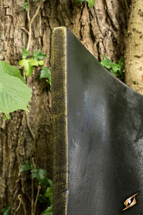 Scudo elfico LARP rosso-bianco, 120 x 55 cm