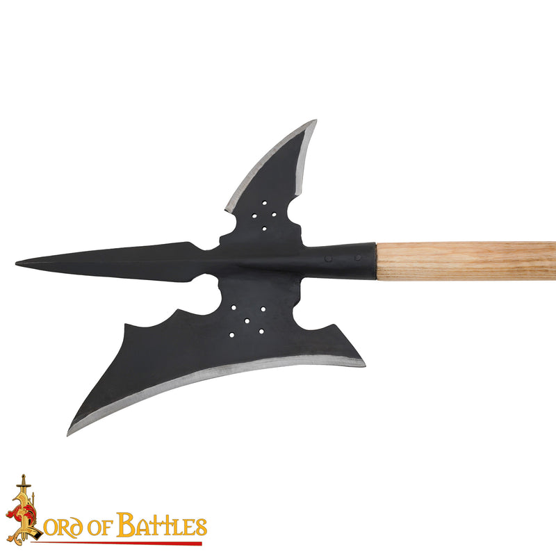 Hallebarde du 16e-17e siècle, semi-tranchant