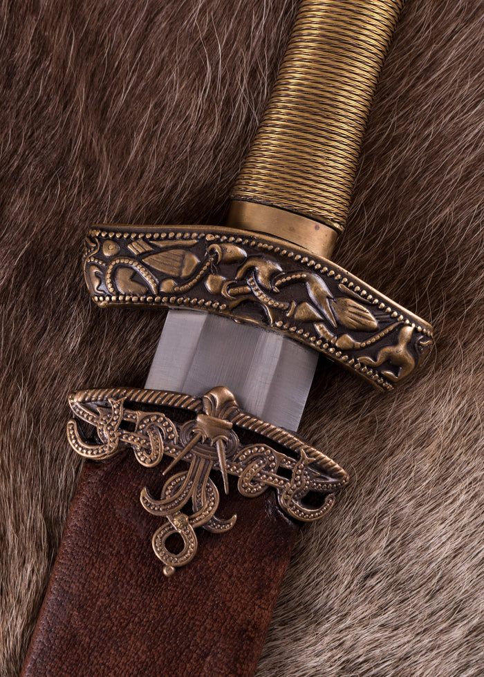 Viking sword Dybek, semi-sharp