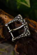 Anglo-Scandinavian buckle, silvered