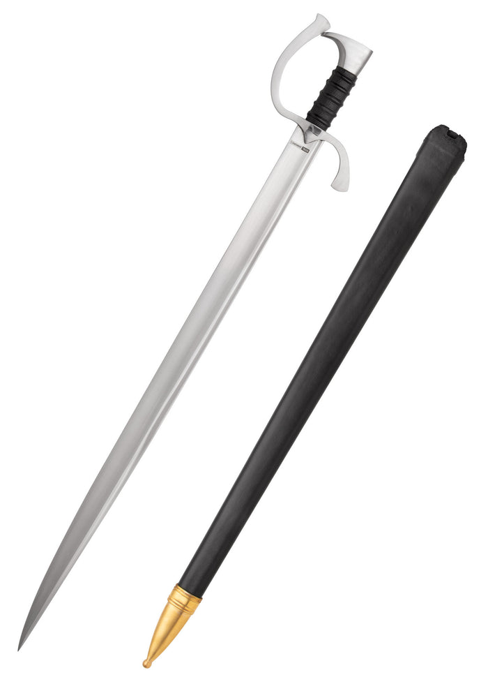 Engelse 15e eeuwse falchion, Royal Armouries, semi-scherp