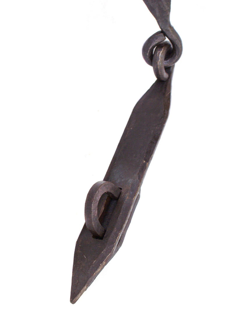 Ferramenta per cassa vichinga (2 pendenti e 1 anello per serratura)