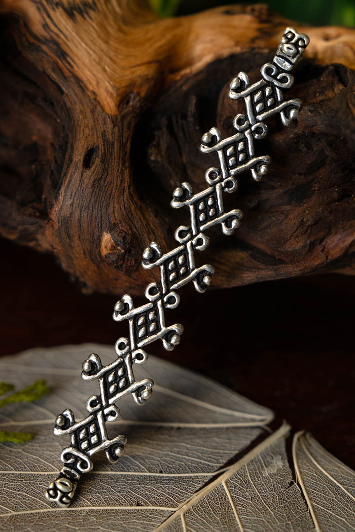 Séparateur de bijoux de Birka, en bronze argenté