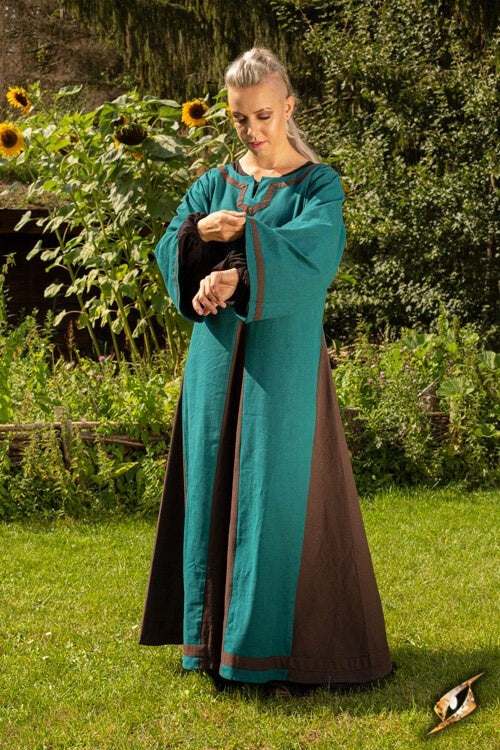 Robe Viking Astrid, azur-brun