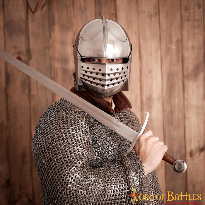 Milanese sallet Wallace collection, 1.6 mm
