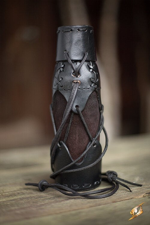 Holder for plastic bottle, black