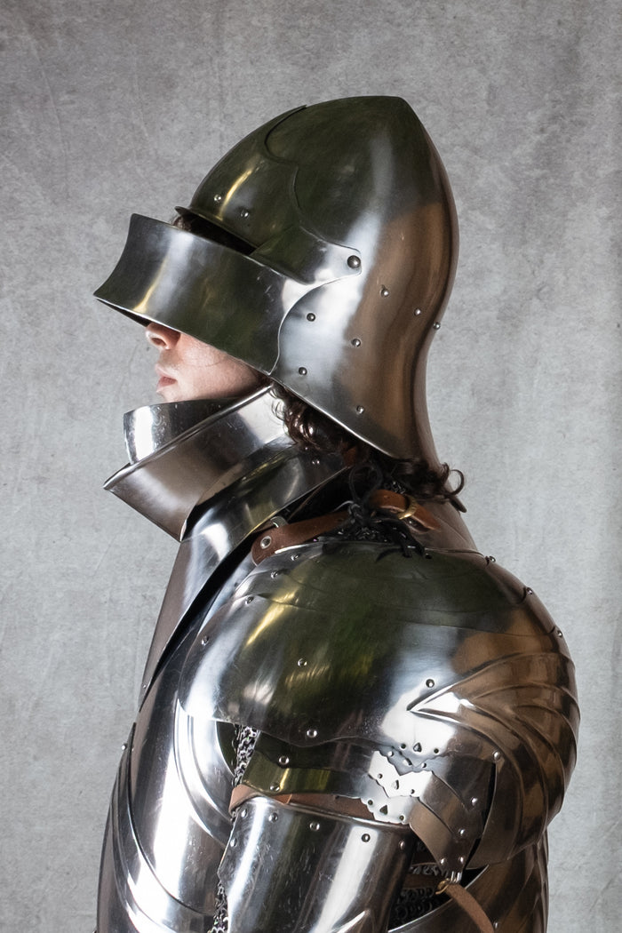 Gotische pauldrons 1460-1500, 1.6 mm