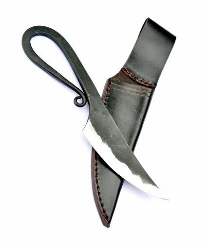 Couteau utilitaire germanique, semi-tranchant