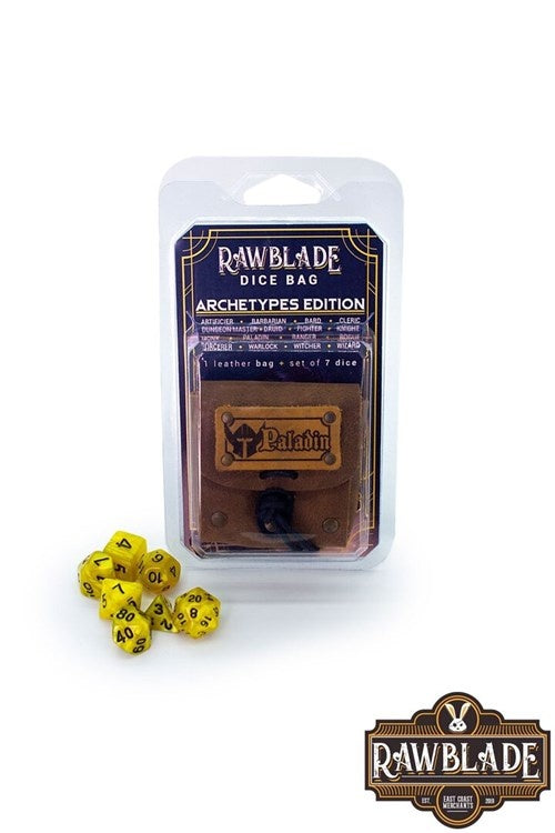Tärningspåse med tärningsset paladin