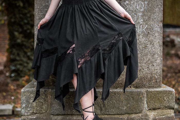 Witch skirt Selena, black