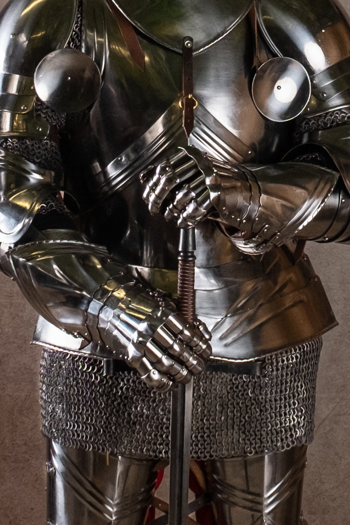 Gotyckie rękawice pancerne, 1450–1500, 1,2 mm