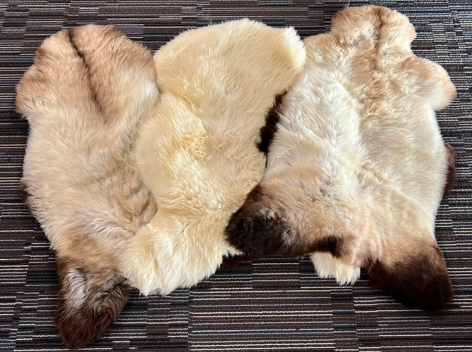 Sheepskin light mottled