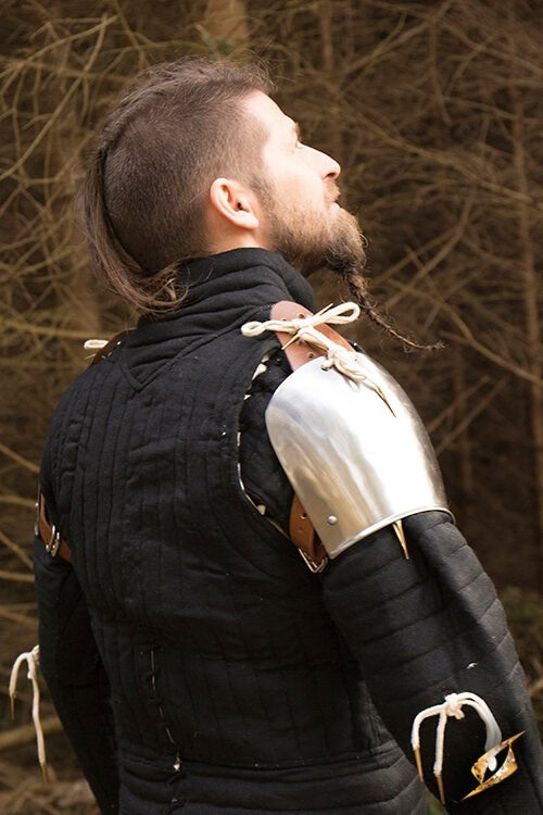 Spaulders Churburg, polished, 1 mm