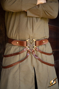 Elvenriem, bruin