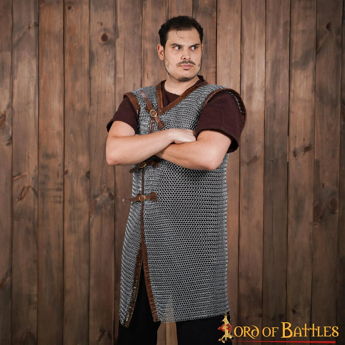 Maliën Byrnie lang, ongeklonken, verzinkt 10 mm