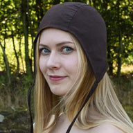 Medieval-renaissance cap gouda, brown