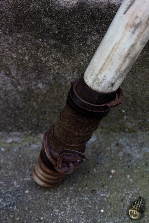 LARP metalrør, stålfarve