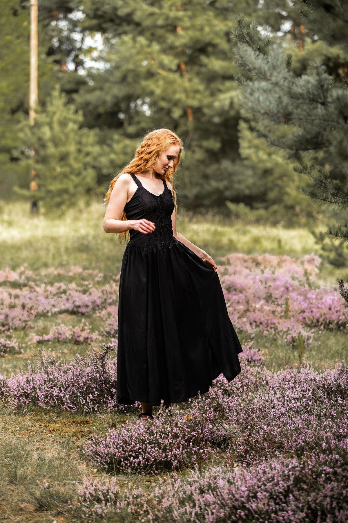 Vestido Aibell, preto