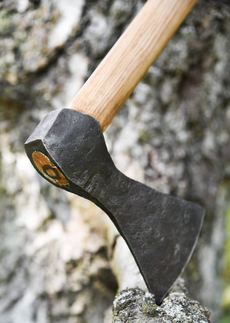 Wikiński topór, stal kuta ręcznie, typ A, półostry