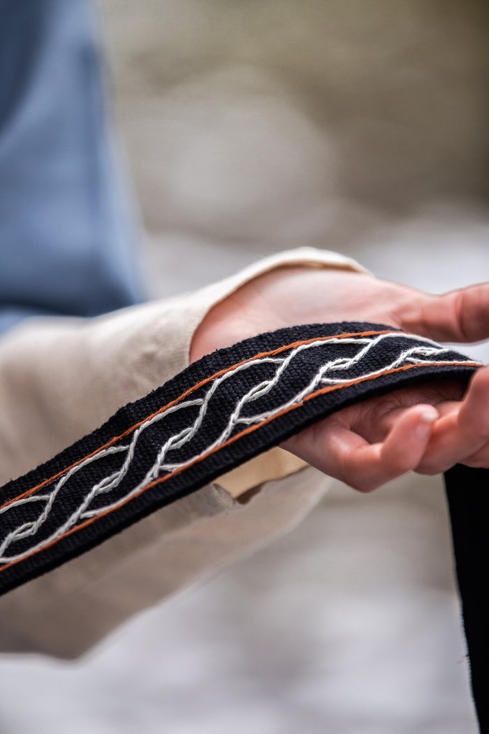 Viking belt Elina, black, 235 cm