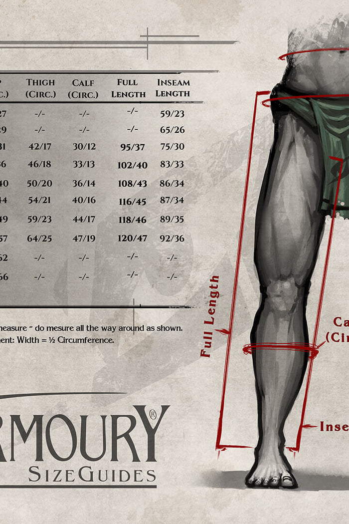 Tassets Infantry, blackened, 1 mm