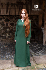 Medieval dress Elisa, green