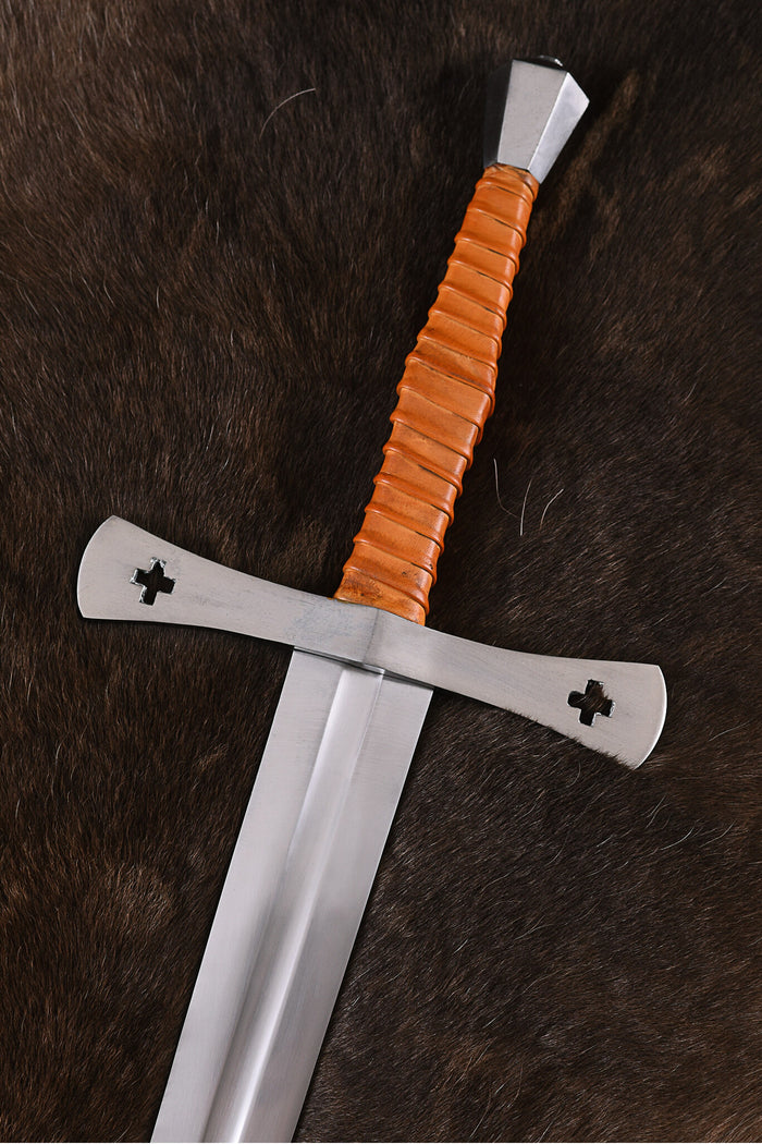 Épée à deux mains Shrewsbury du 15ème siècle, semi-tranchant