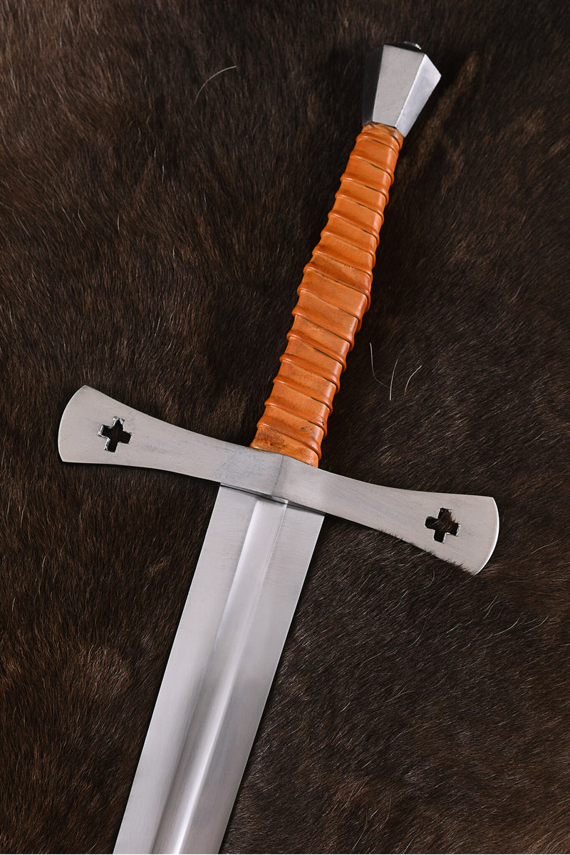 Långsvärd Shrewsbury från 1400 talet, halvvass